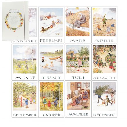 Elsa Beskow - Månadsbilder i mapp