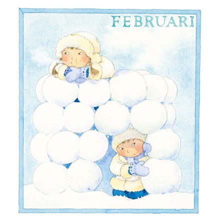 Februari - månadsbild A5 av Catarina Krusvaal