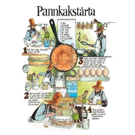 Pannkakstårtan receptet