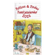 Pettson & Findus Familjekalender 2026