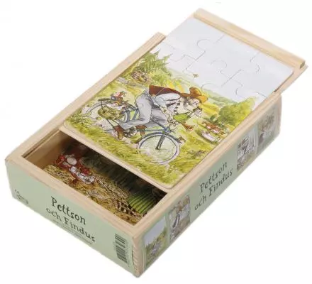 Pettson & Findus 4 X träpussel