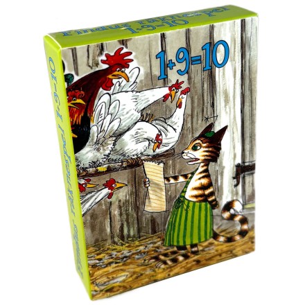 Findus räknespel – 1 plus 9 är lika med 10