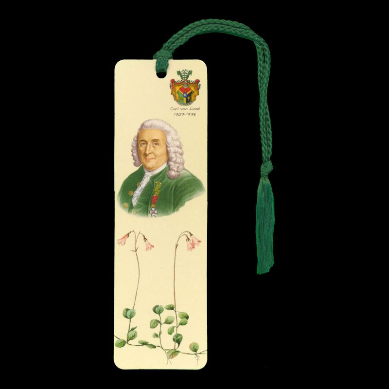Carl von Linné bokmärke