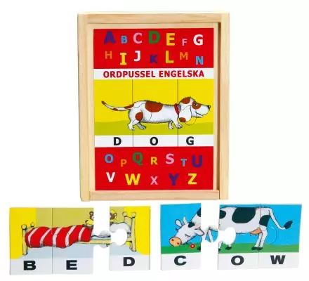 Ordpussel engelskt