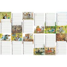 Pettson & Findus Familjekalender 2026