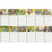 Pettson & Findus Familjekalender 2026