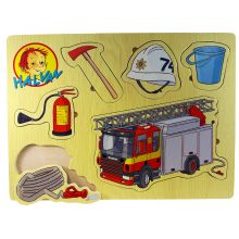 Halvan brandbil fingerpussel