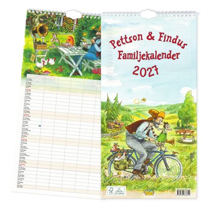 Pettson & Findus familjekalender 2027