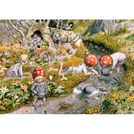 Tomtebobarnen vårbäcken A4
