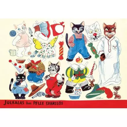 Pelle och Maja klippdockor