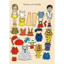 Tommy och Annika klippdockor A