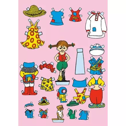 Pippi klippdocka A4