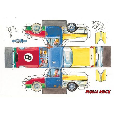 Mulle Meck bil klippark A4