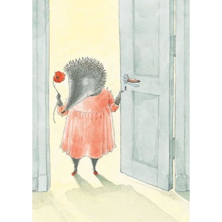 Lilla Kotten får besök, dörren