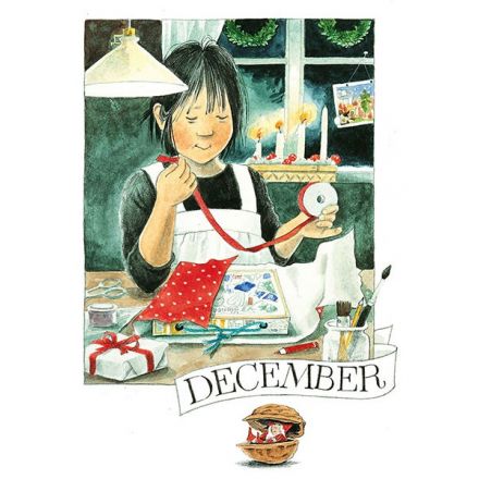 December Linneas månadskort