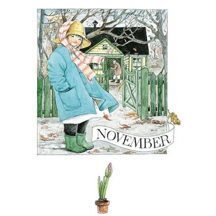 November Linneas månadskort